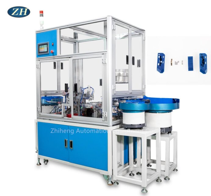 Hög grad av verktyg Push Block Assembly Machine Line